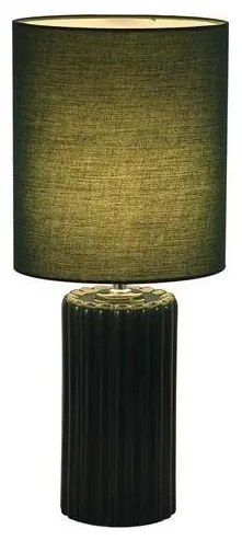 Searchlight EU22353GR - Lampă de masă GROOVE 1xE14/60W/230V verde