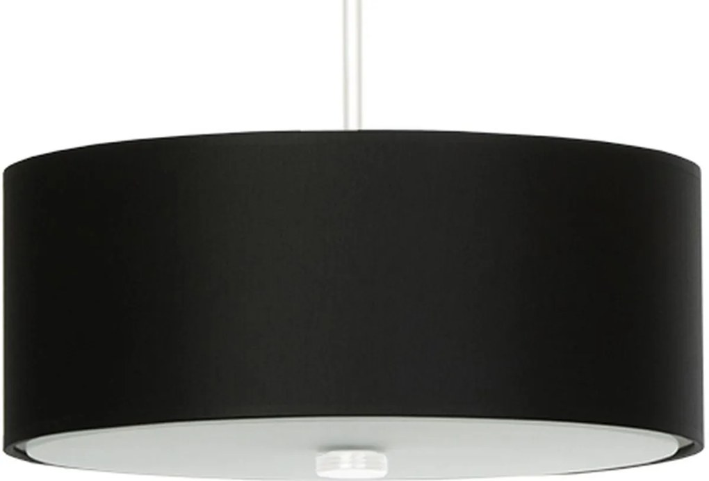 Sollux Lighting Skala lampă suspendată 3x60 W negru SL.0756