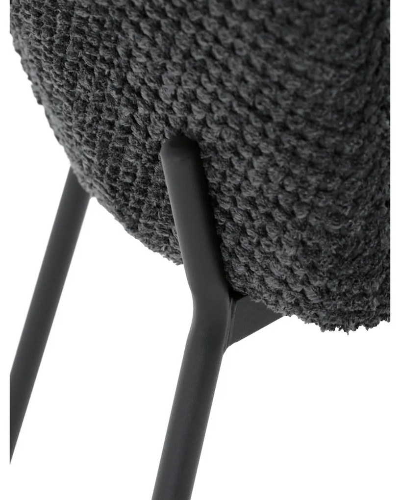 Set de scaune de sufragerie Bouclé CT-W1077 GREY2,4 buc