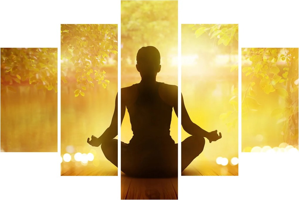 Tablou - meditare (150x105 cm)