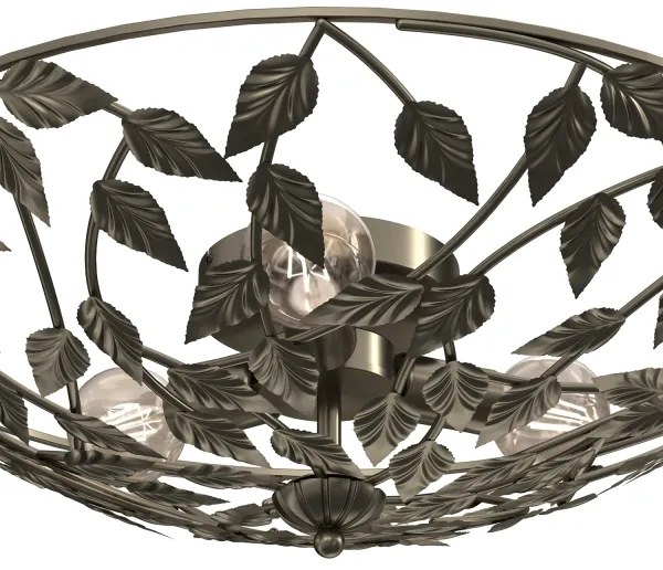 Plafonieră ARION 3xE27/15W/230V alamă