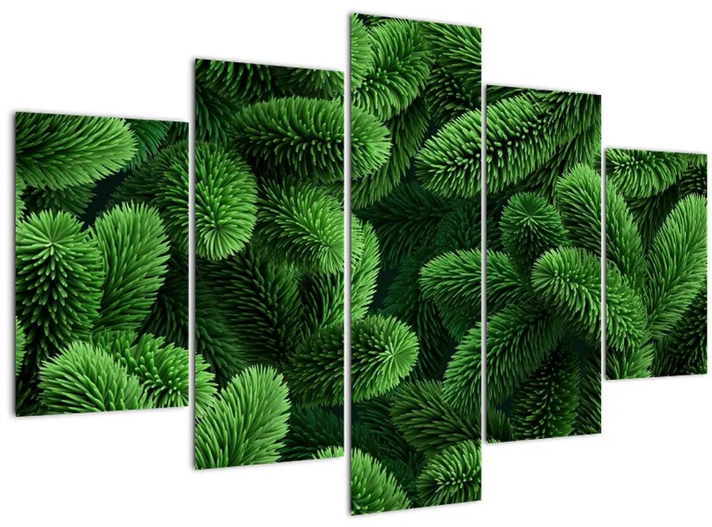 Tablou - Ramuri de conifere (150x105 cm)