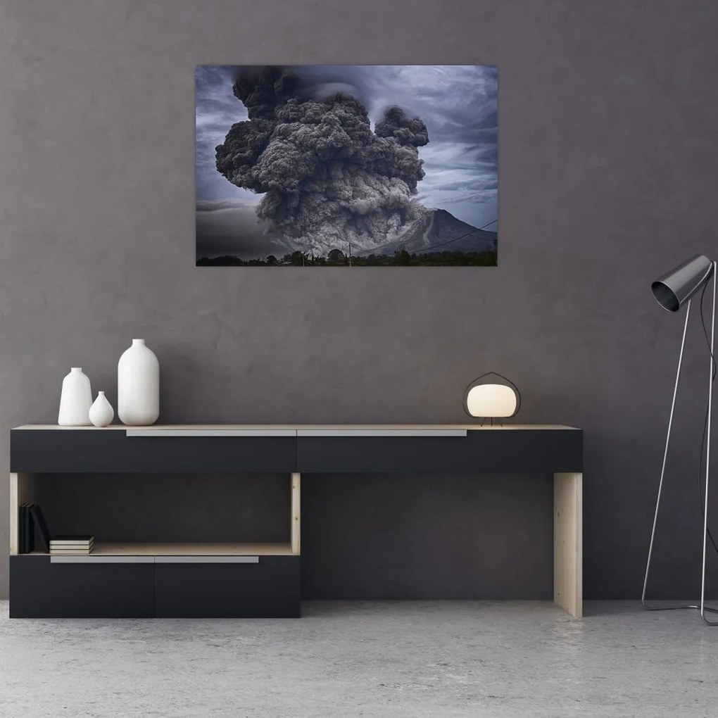 Tablou - Erupție vulcanică (90x60 cm)