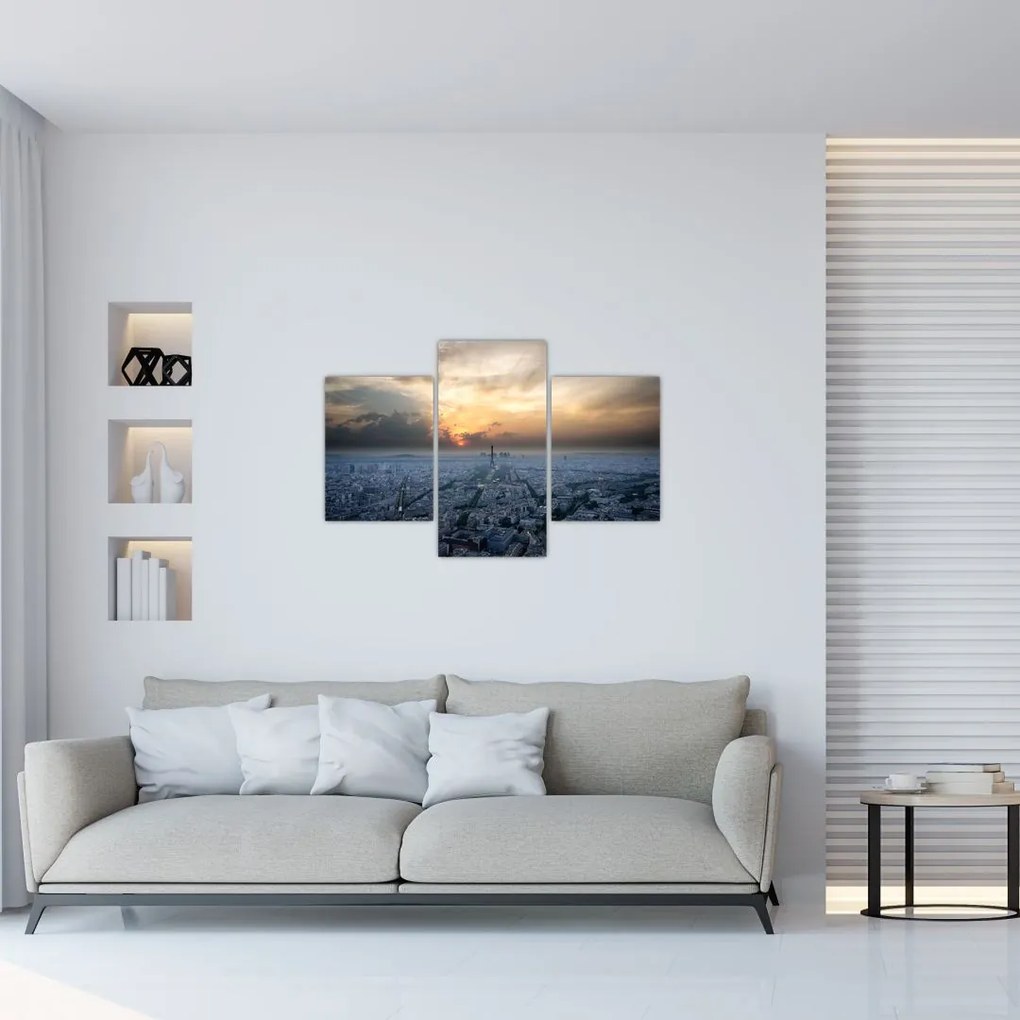 Tabloul - Paris din înâlțime (90x60 cm)