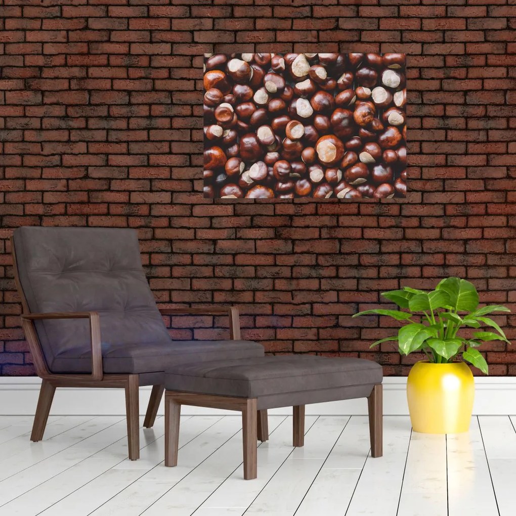 Tablou - Castane coapte (70x50 cm)