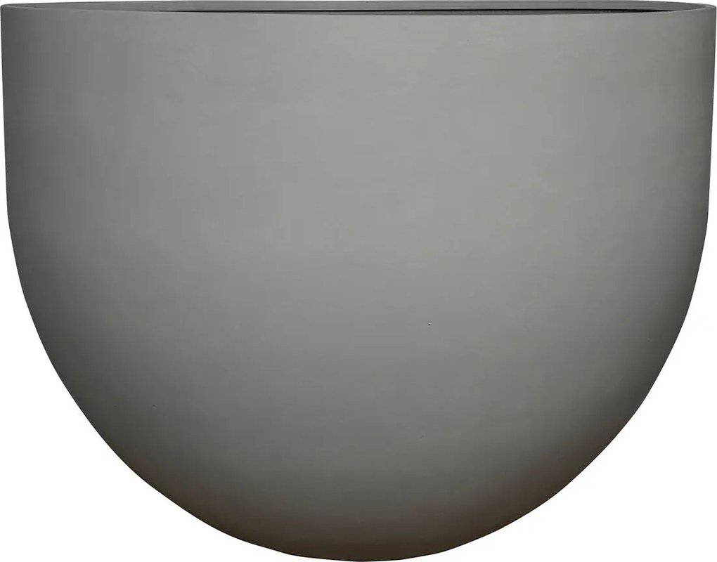 Ghiveci Jumbo Mila, gri cețos, dimensiuni multiple - PotteryPots mărimea: M - ø 100 cm | înălțime 76 cm