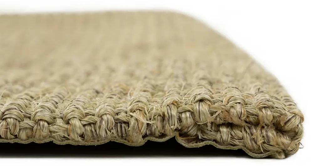 Covor din sisal natural, gri taupe, 100x150 cm Gri taupe, 100 x 150 cm