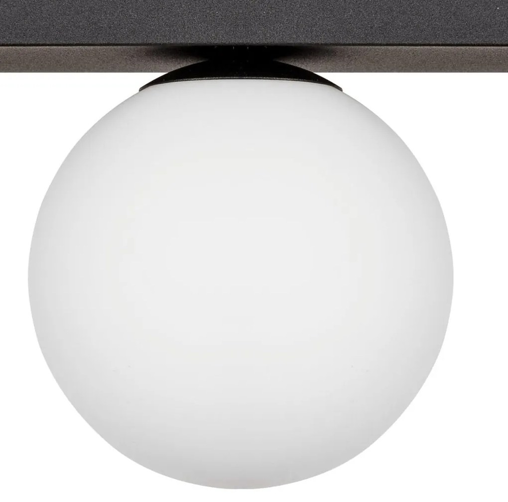 Aplica Perete sau Tavan, 1xG9, Negru, SPHERE