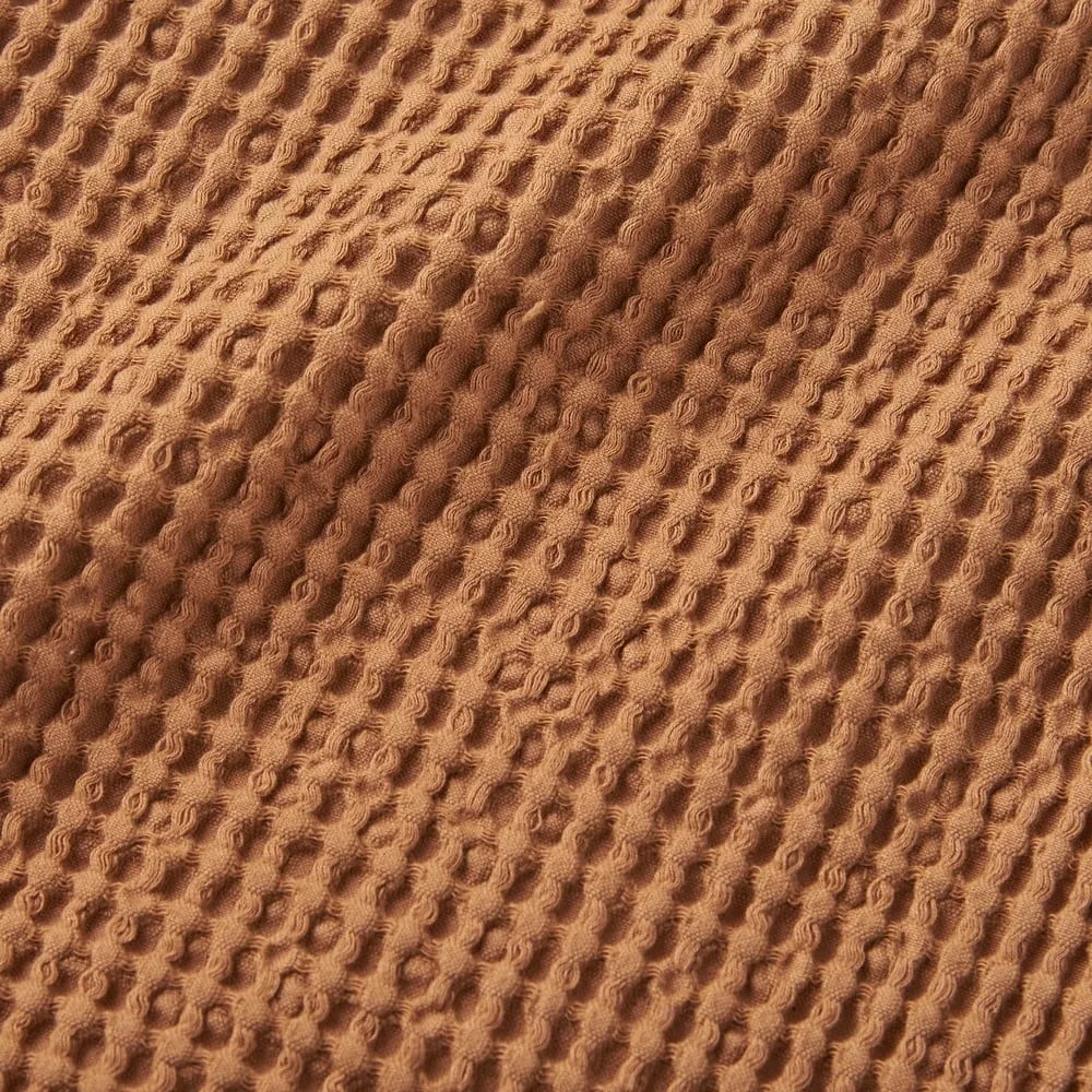 Pătură maro din bumbac 150x200 cm Jaipur Chunky Waffle – Pineapple Elephant