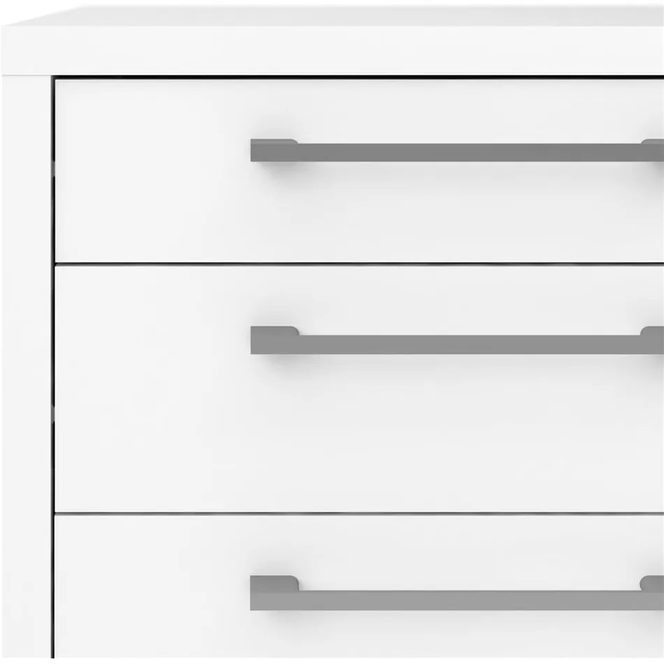 Dulap alb cu încuietoare 48x68 cm Prima – Tvilum