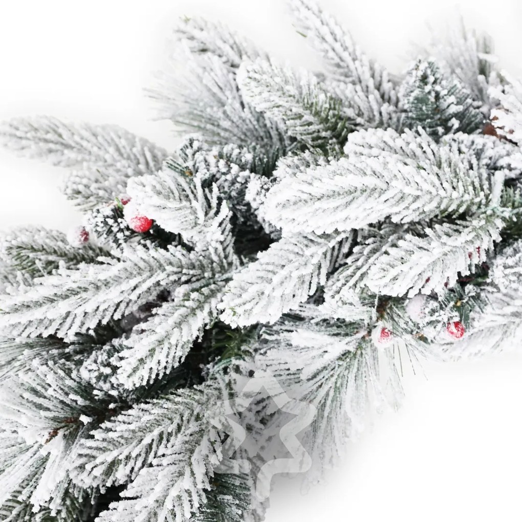 Coronita de Craciun Inzapezita 50 LED 60 cm