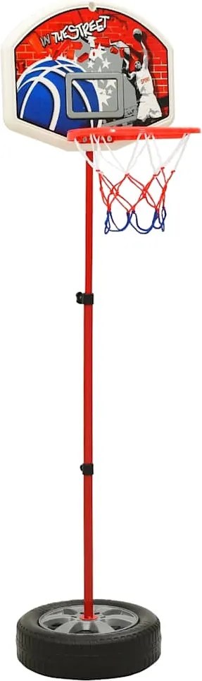 vidaXL Set de joc de baschet pentru copii, reglabil, 120 cm