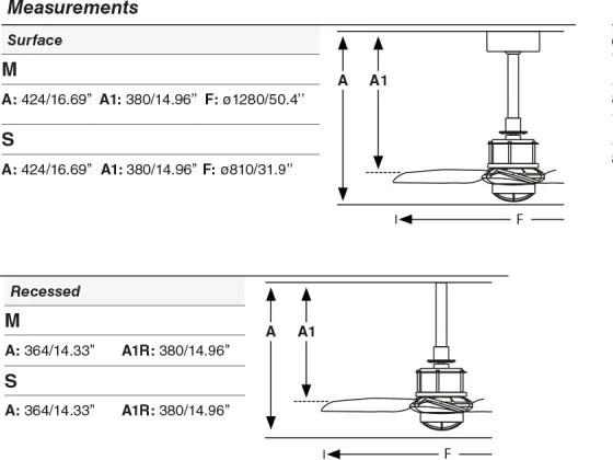 FARO 33428WT1N - Ventilator LED dimabil JUST FAN S, 16W/230V, Ø 81 cm, maro/alamă, WT + telecomandă