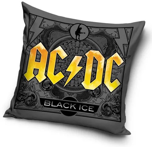 Față de pernă AC/DC Black Ice Tour, 40 x 40 cm