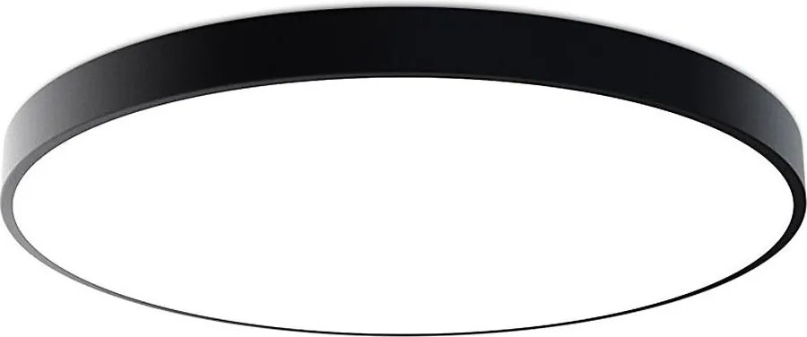 LED2 - Plafonieră LED MONO SLIM, 80 W, 230 V, 3000 K/4000 K, Ø 80 cm, neagră
