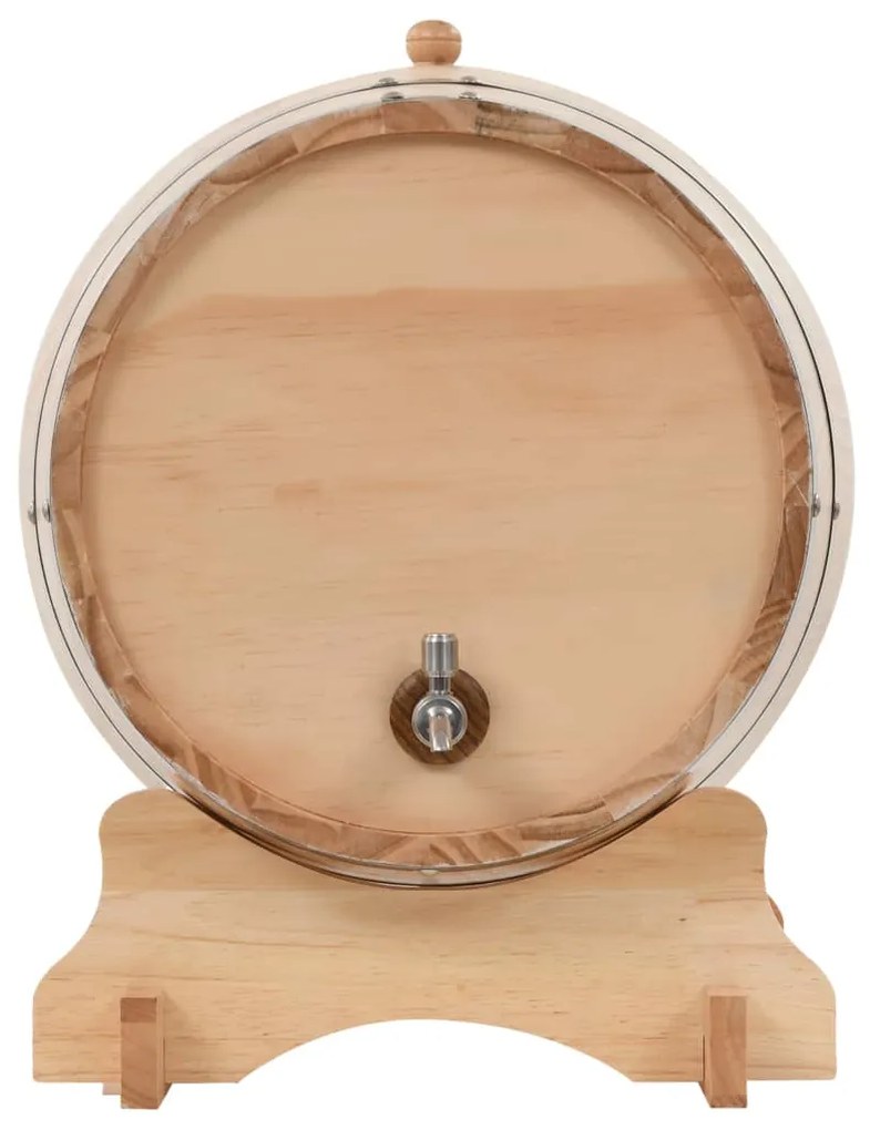 Butoi de vin cu robinet, 35 L, lemn masiv de pin 35 l