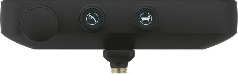 Baterie termostatata cada negru mat Grohe Grohtherm SmartControl