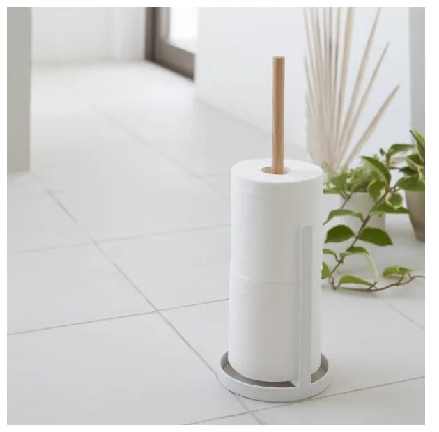 Suport pentru hârtie igienică YAMAZAKI Tosca, alb