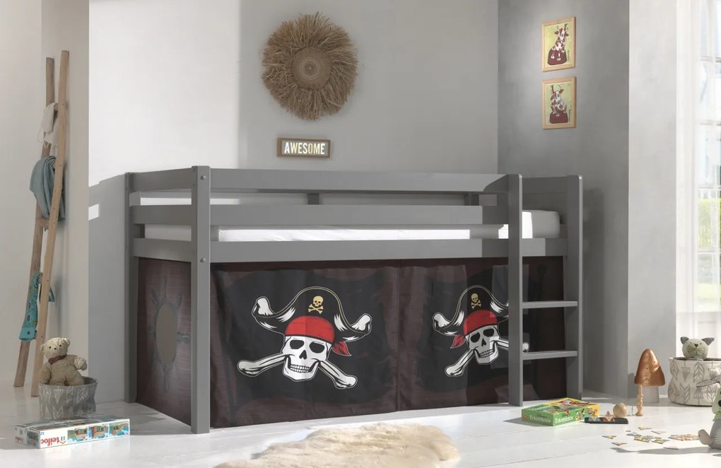 PINO PAT SEMI-INALT și cortina Caribian Pirates.