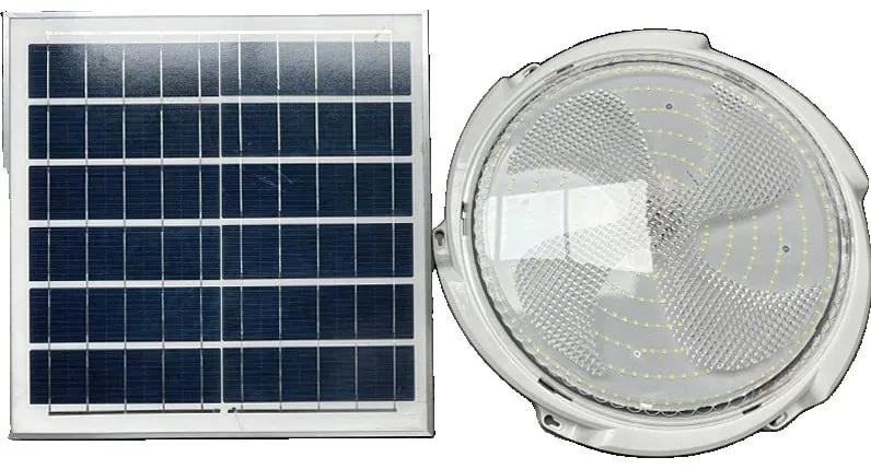 Lampa solara cu panou,tip sfera,telecomanda,IP 65