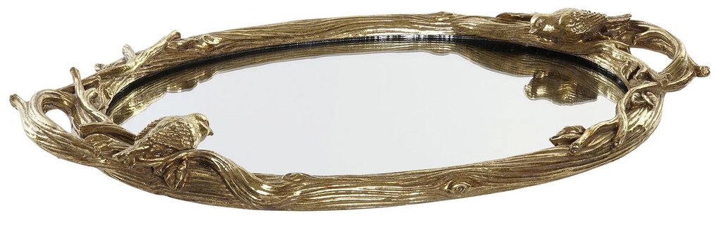 Tava Golden Birds 45x27 cm