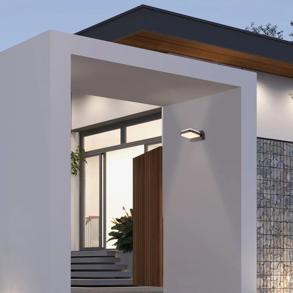 Aplica de perete exterior IP44 LED Gendt