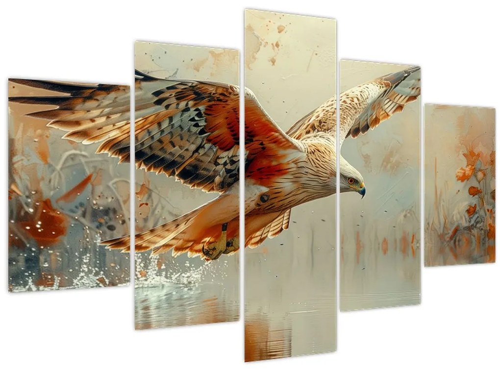 Tablou - Pasăre de pradă (150x105 cm)