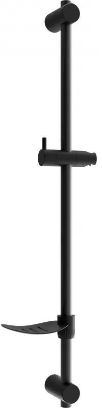 Mexen DF bară de duș cu săpunieră 80 cm, Neagră - 79382-70