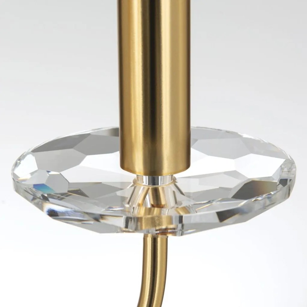 Candelabru stil clasic cu cristal K9 ARIANE 3L auriu