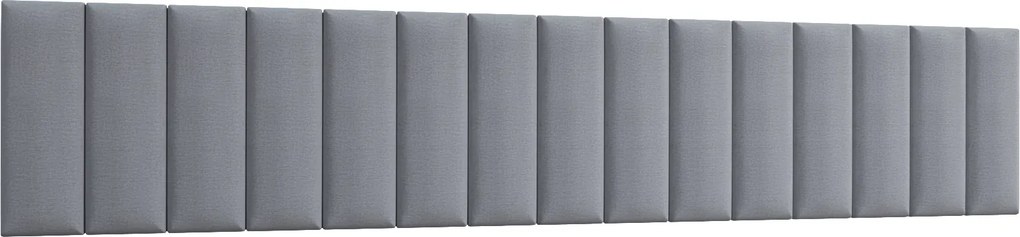 Reducere Panou capitonat de perete QUADRATTA 20x60 cm - mai multe culori calitatea a II-a Culoare: Gri inchis