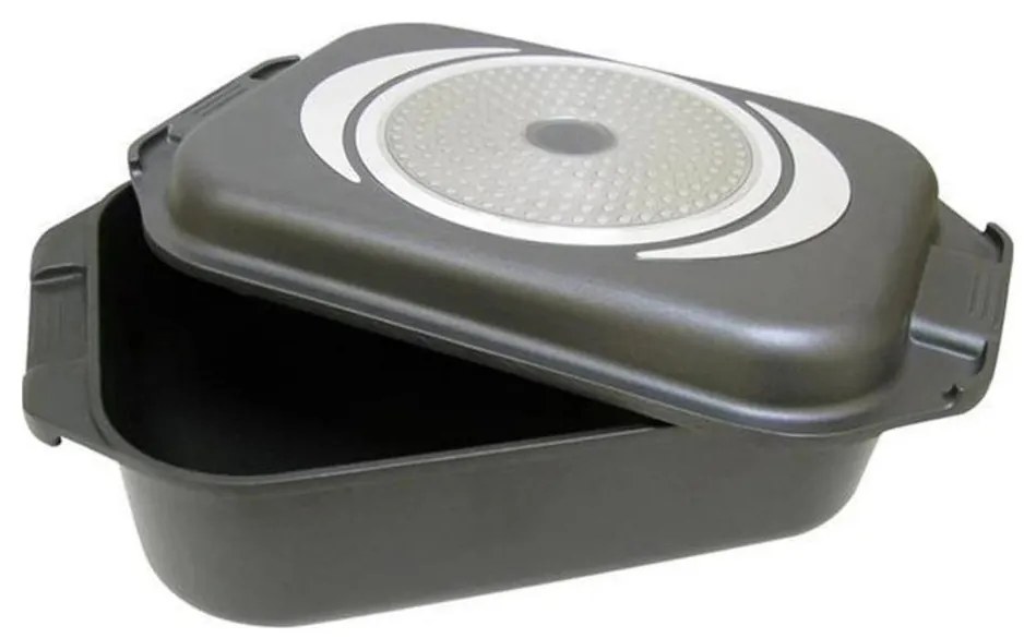 Tava 2-în-1 TORO pentru plite cu inducție, 9 l, 42 x 25 cm, negru