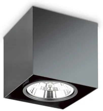 Corp aplicat cu spot directionabil MOOD PL1 D15 SQUARE NERO 243931 IDL