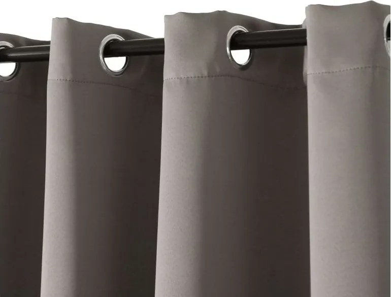 Draperie OXFORD 140x270 cm, gri-maroniu Agatat: Rejansa