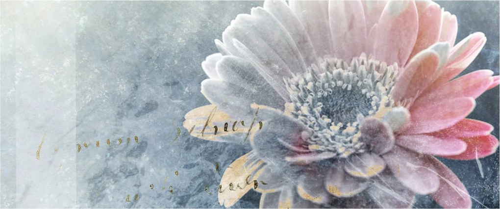 Tablou - Floare de iarnă (120x50 cm)