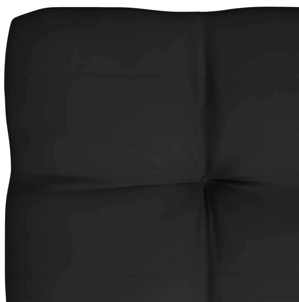 Perne pentru canapea din paleti, 7 buc., negru 7, Negru