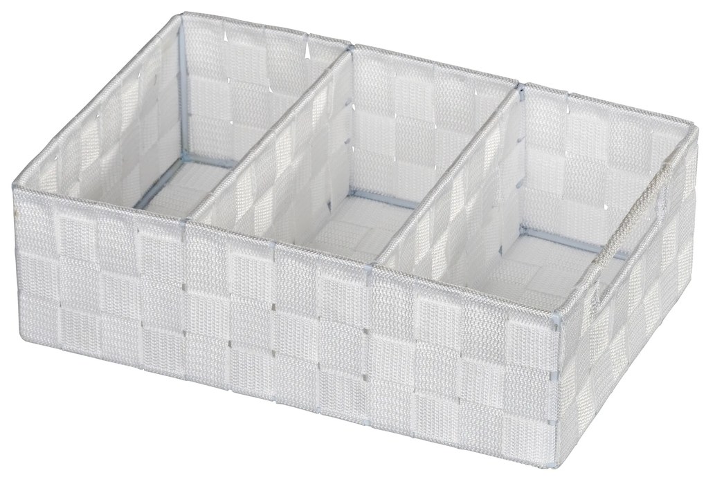 Organizer ADRIA - recipient de baie, WENKO, alb