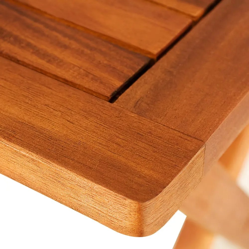 Set de mobilier SYDNEY, 3 piese, lemn natural Casaria