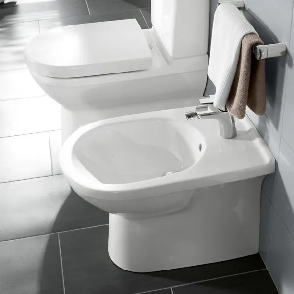 Bideu stativ Villeroy & Boch, O.Novo, 36 cm, alb alpin