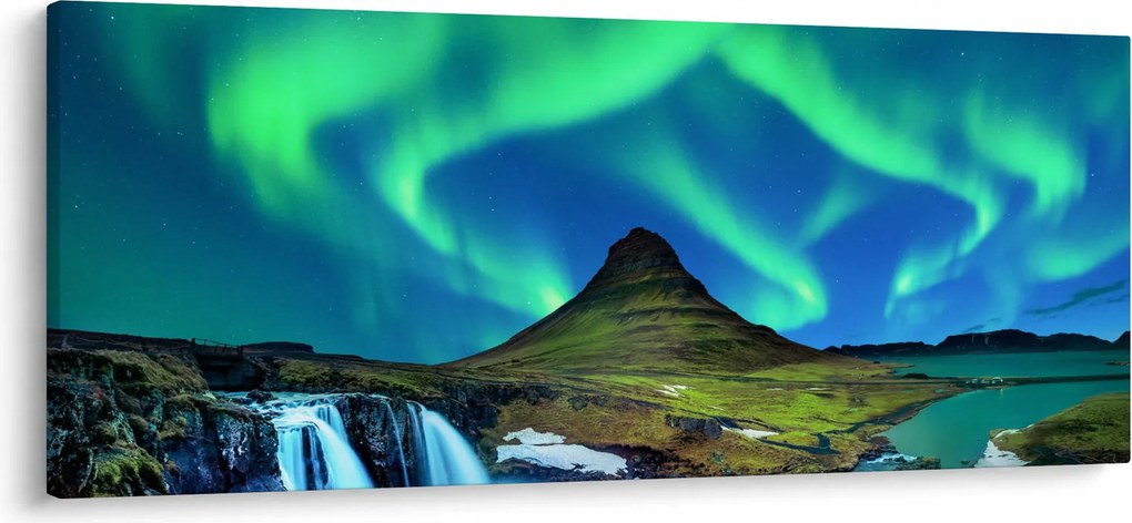 Tablou - Kirkjufell, Islanda (120x50 cm)