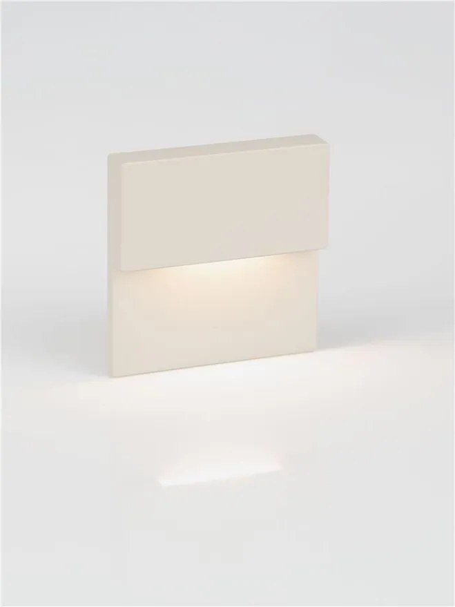 Spot aplicat perete exterior LED 3000K IP65 DAN sand
