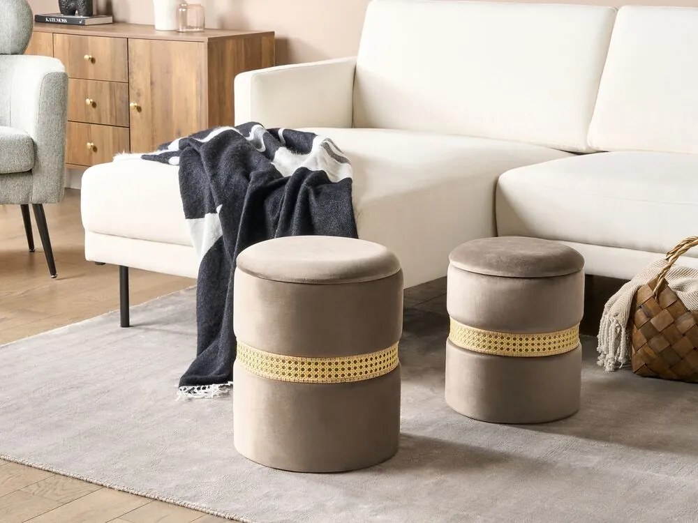 Set 2 buc taburete Medza (gri). 1081320