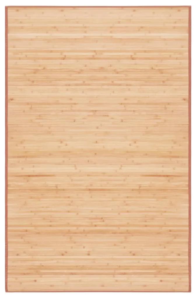 Covor din bambus, maro, 100x160 cm Maro, 100 x 160 cm