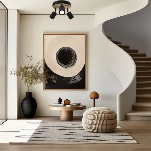 Spot TERRA 3xGU10/8W/230V negru