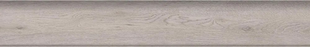 W-STEP || plintă pentru pardoseală SPC, imitatie stejar gri, 2400x80x14 mm