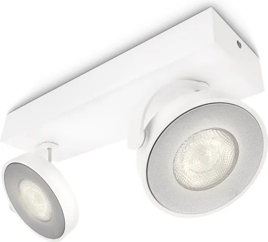 Spot dimabil MYLIVING CLOCKWORK 2xLED/4,5W Philips 53172/31/P0