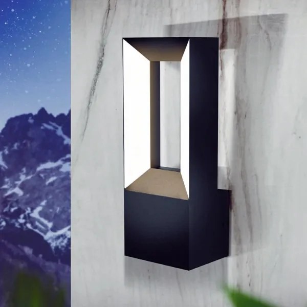 Aplică LED de exterior RIFORANO 2xLED/5W/230V IP44 Eglo 98725