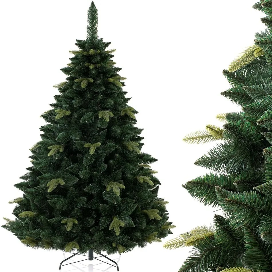 AmeliaHome Brad de Crăciun Debbie, 250 cm