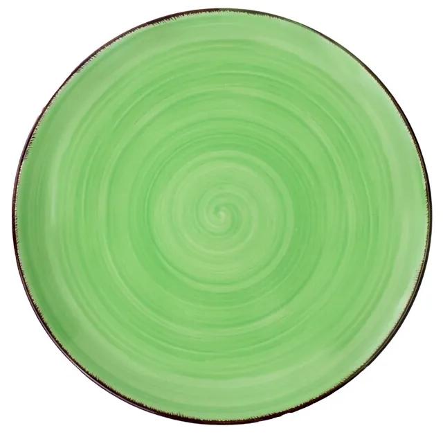 Farfurie pentru desert Gala Green, Heinner, Ø19 cm, ceramica, verde