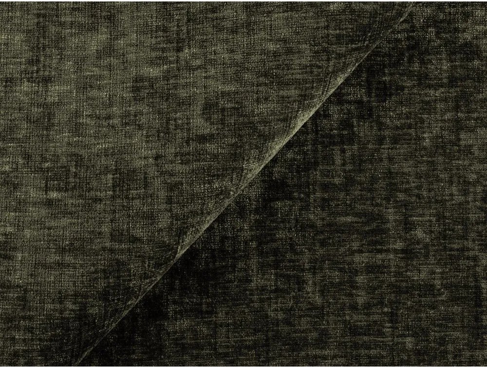 Canapea verde extensibilă cu tapițerie din chenille 275 cm Kuki – Makamii