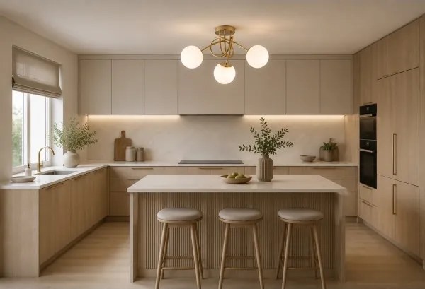 Brilagi - Lustră aplicată MILO 3xE27/60W/230V aurie
